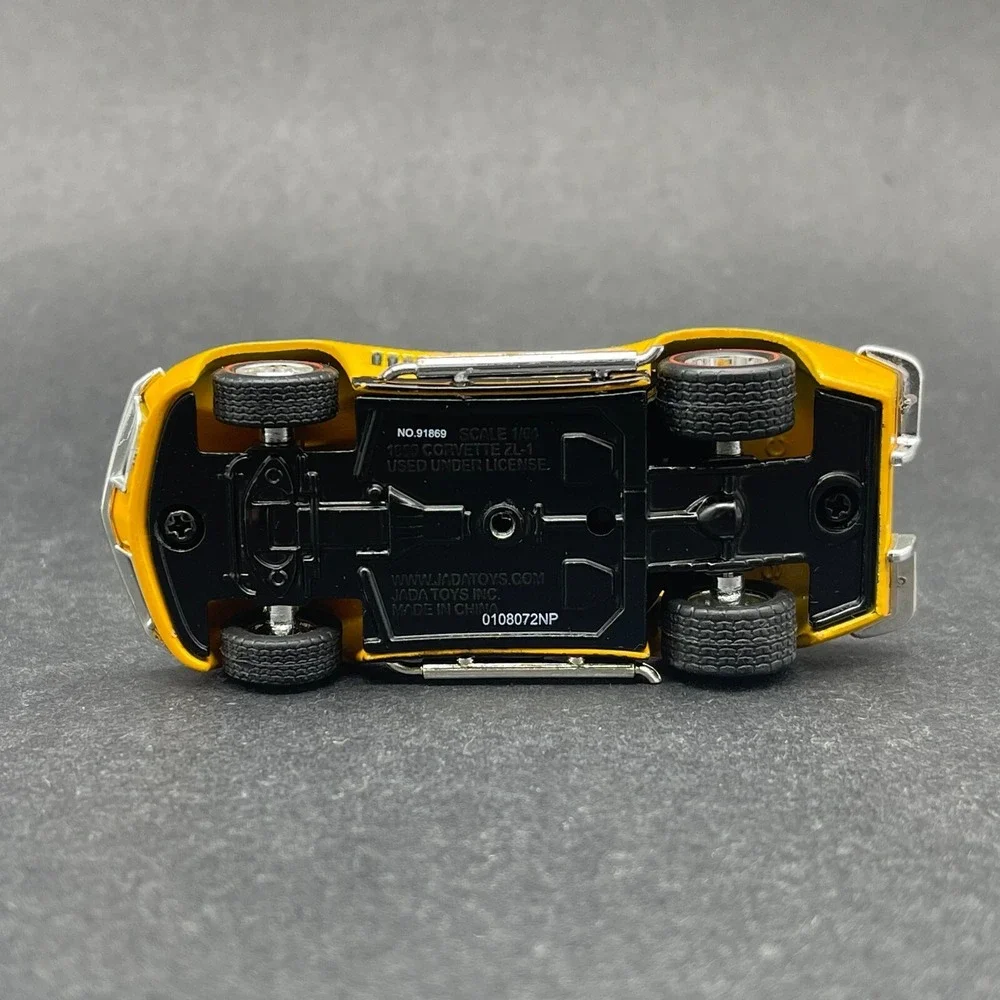 Jada‎ Dub City 1969 '69 Chevrolet Chevy Corvette ZL-1 Car Yellow Diecast 1/64
